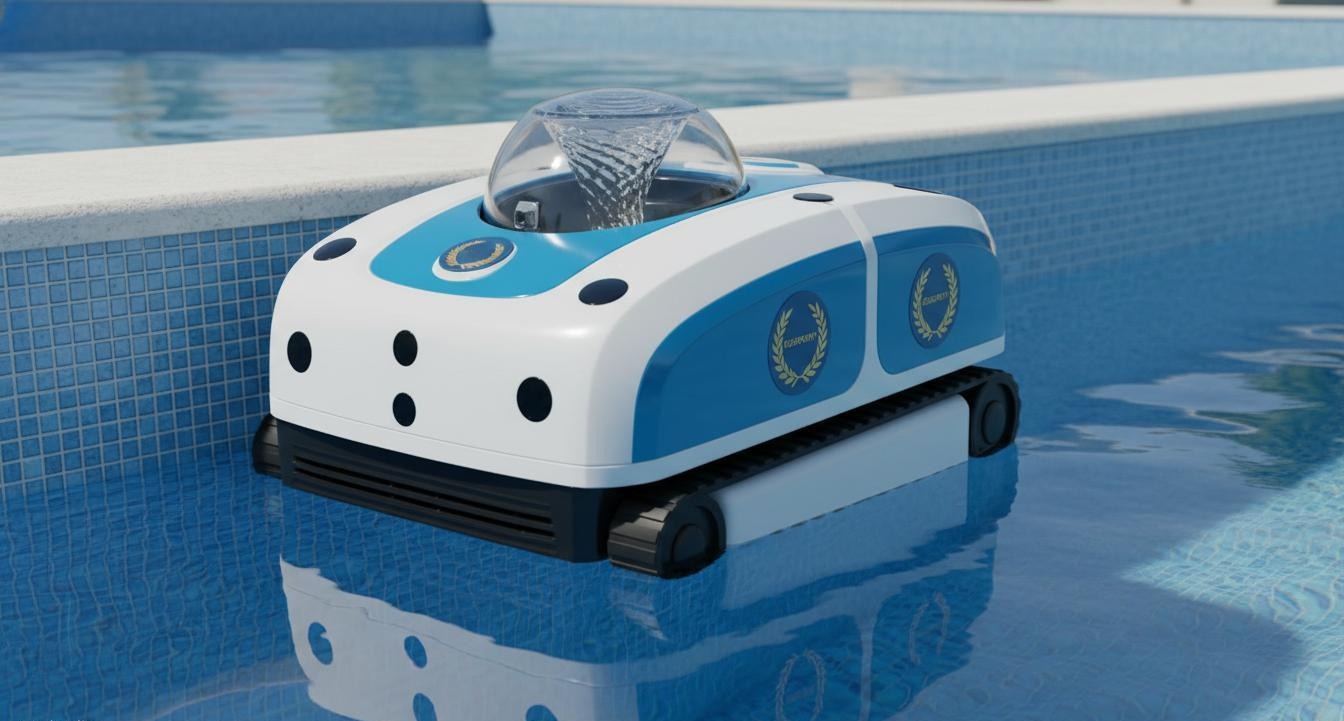 European Pool Retailers Stock Aquajack 800 Robotic Cleaners: Wall-Climbing and EU Patents