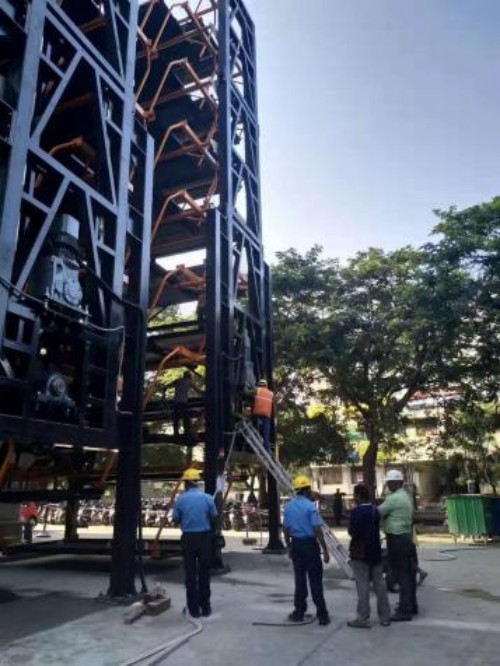 Chennai (India) Clădirea Ali, Parcare cu circulație verticală – Un punct de referință pentru modernizarea proprietății private (1).jpg