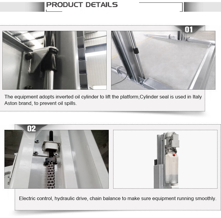 High Quality Simple 2 Post Parking System for Home Garage (8)
