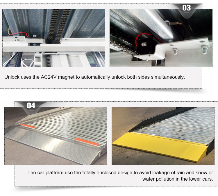 High Quality Simple 2 Post Parking System for Home Garage (9)