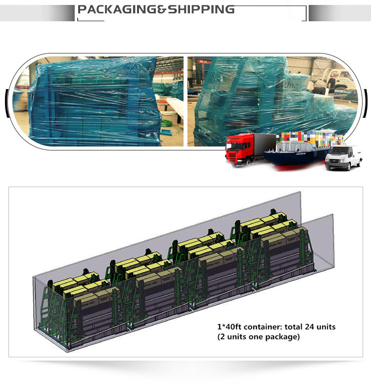 Low Headroom Spaces Tilting Type Parking System (13)