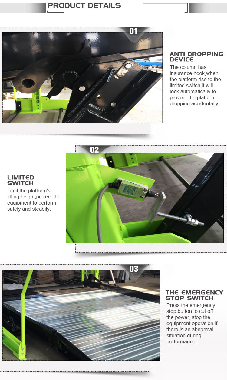 Low Headroom Spaces Tilting Type Parking System (8)