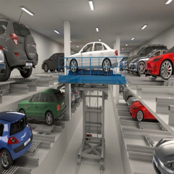 Aisle Stacking Type Parking System - Fully Automated Space-Saving Solution