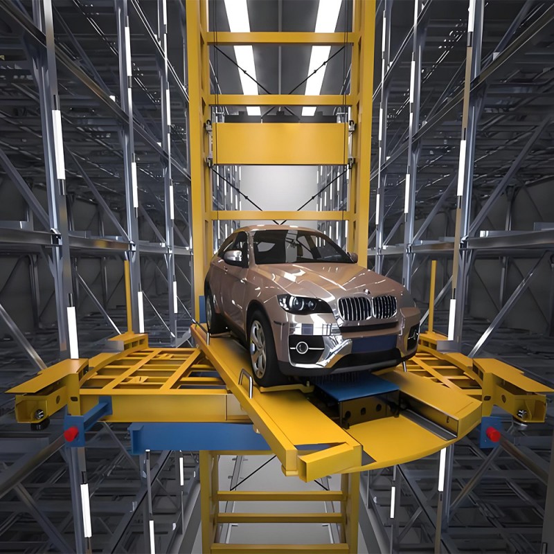 Plane Moving Parking System - Fully Automated Space-Saving Solution (2)