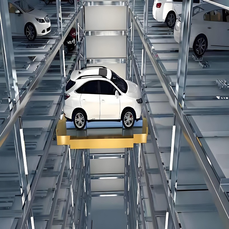 Plane Moving Parking System - Fully Automated Space-Saving Solution (5)