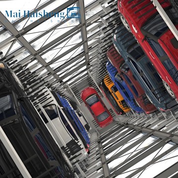 Full Automatic PCS Aisle Parking System with Robot Tower Parking System