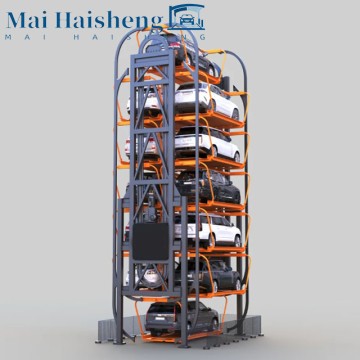 High Capacity Motor Drive Rotary Car Parking System Steel Auto Storage Lifts Vehicle Garage Equipment