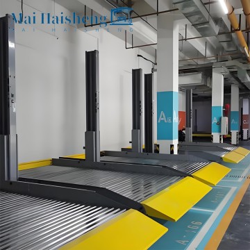 Customized Two Post Vehicle Lift System 2000kg Capacity Commercial Use