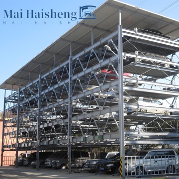 CE Approved Multi-Level Semi-Automatic Puzzle Parking System with PLC Control