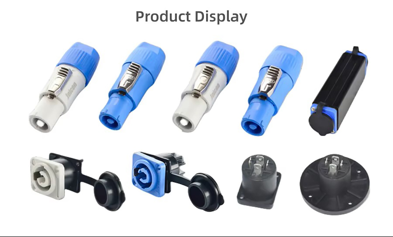 Jnicon IP65 IP44 AC Powering Connector (2)