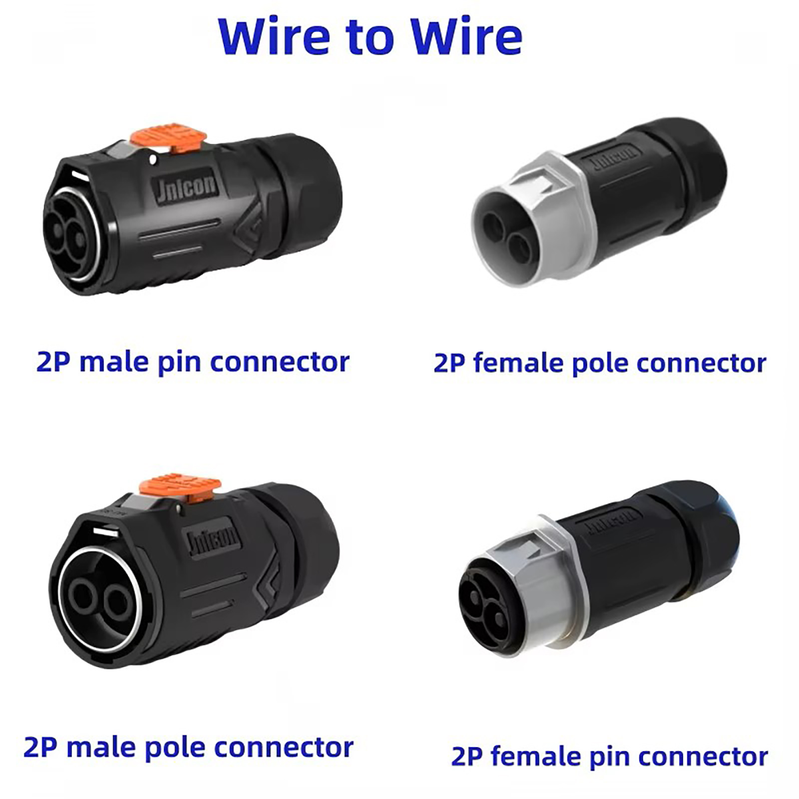 Jnicon IP67 MJ32 Metal Fast Second Lock Waterproof Connector (4)