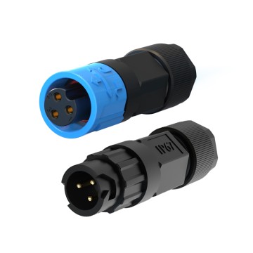 M12 Circular Sensor Cable Waterproof Connector