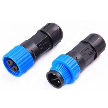 M15 Electrical Watertight Outdoor Lighting Power Cable Waterproof Connector
