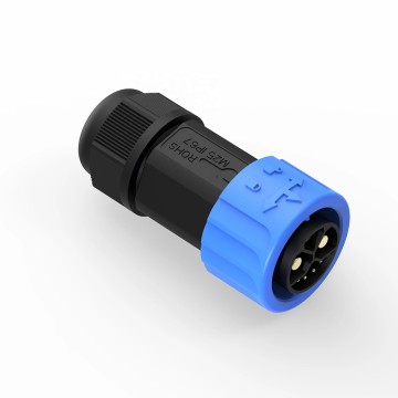 M23 IP67 waterproof quick-lock connector