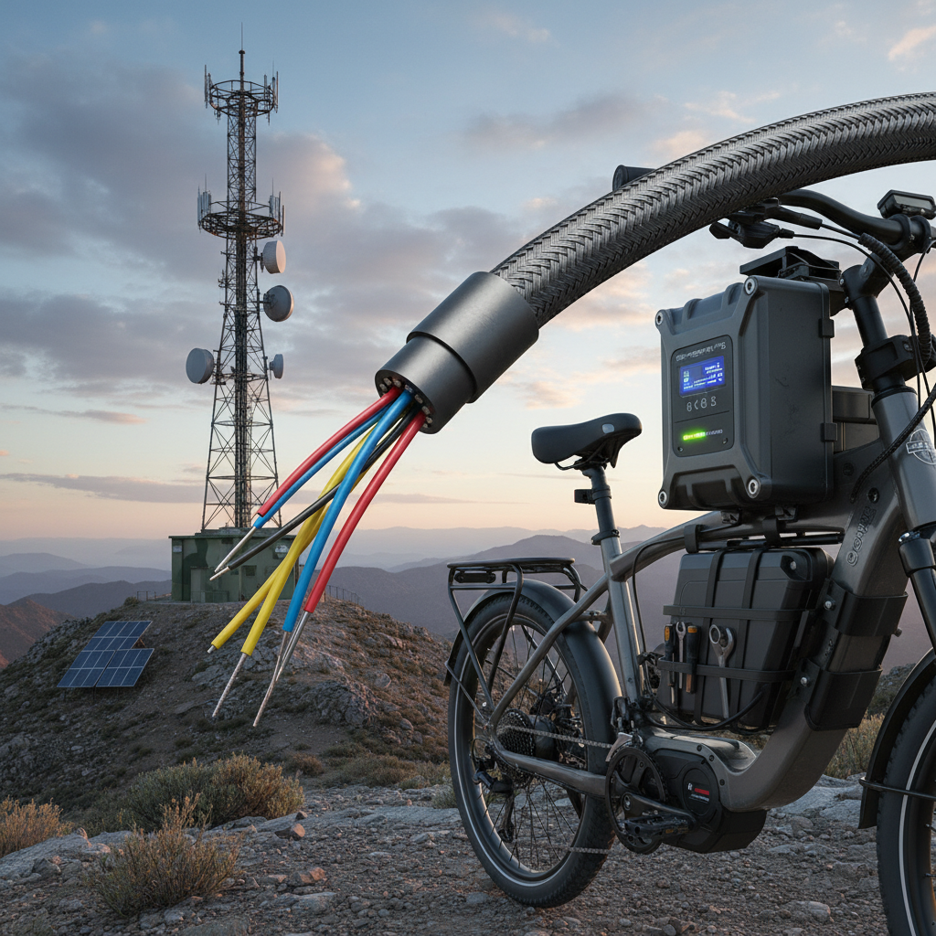 Ebike Cable For Telecommunication Base Stations