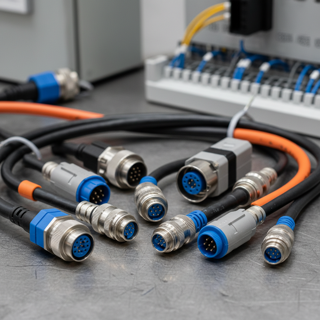 Cable Conectores For Industrial Automation Control