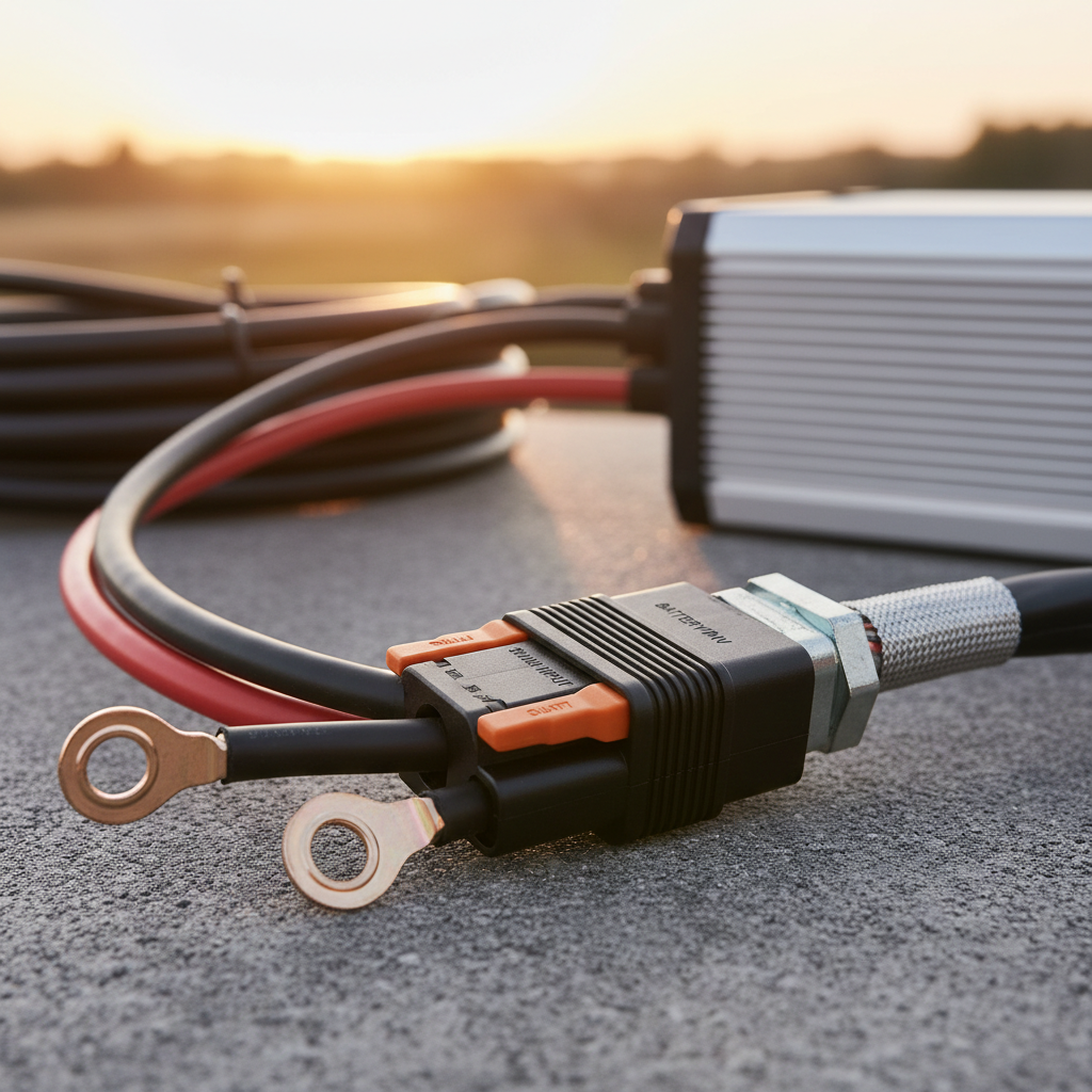 Car Wire Connector For Solar Power Inverters