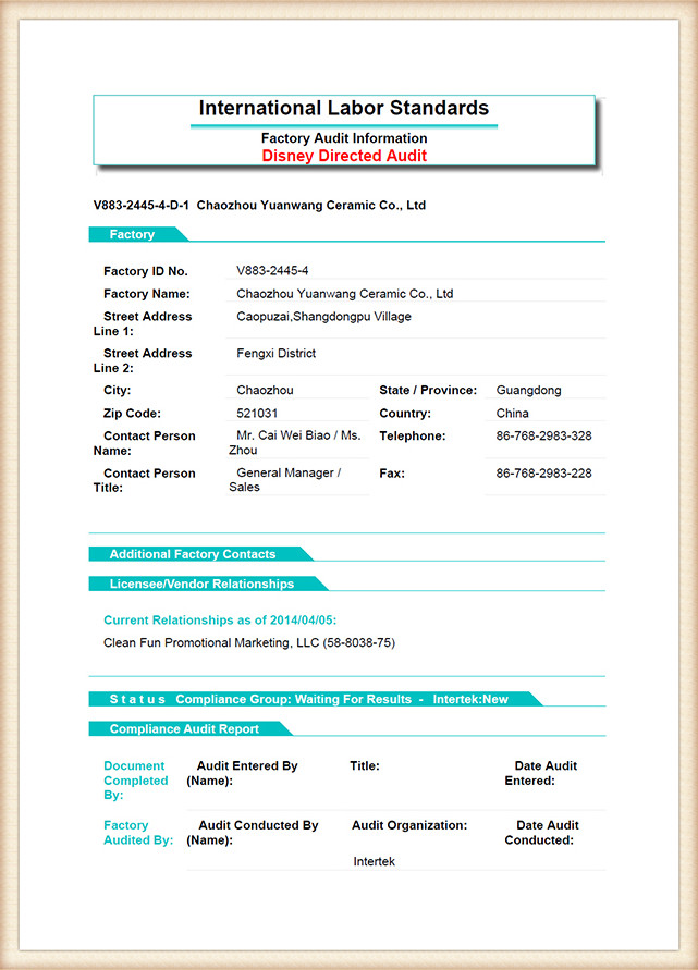 International Labor Standardsui7