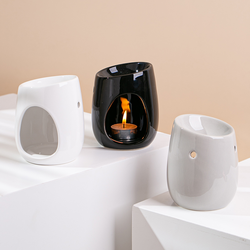 Ceramic Warmer Melts Ceramic Candle Oil Burner For Yoga Spa Home Decor