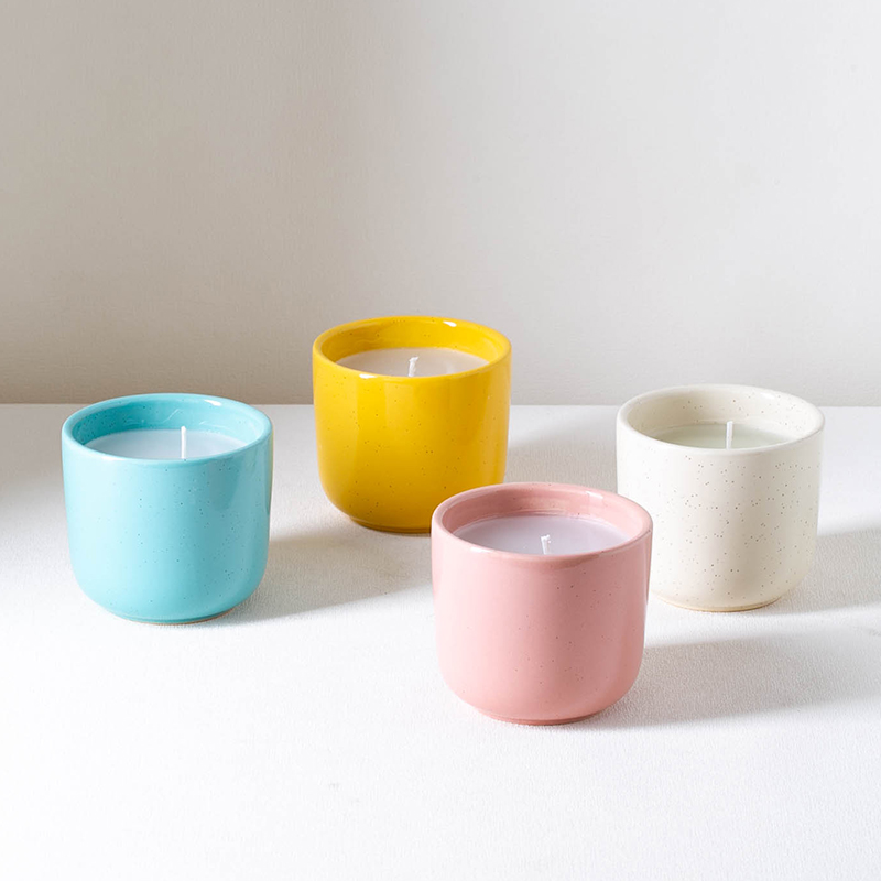 Custom Logo Candle Container Macarons Candles Cup Jars For Candle Making