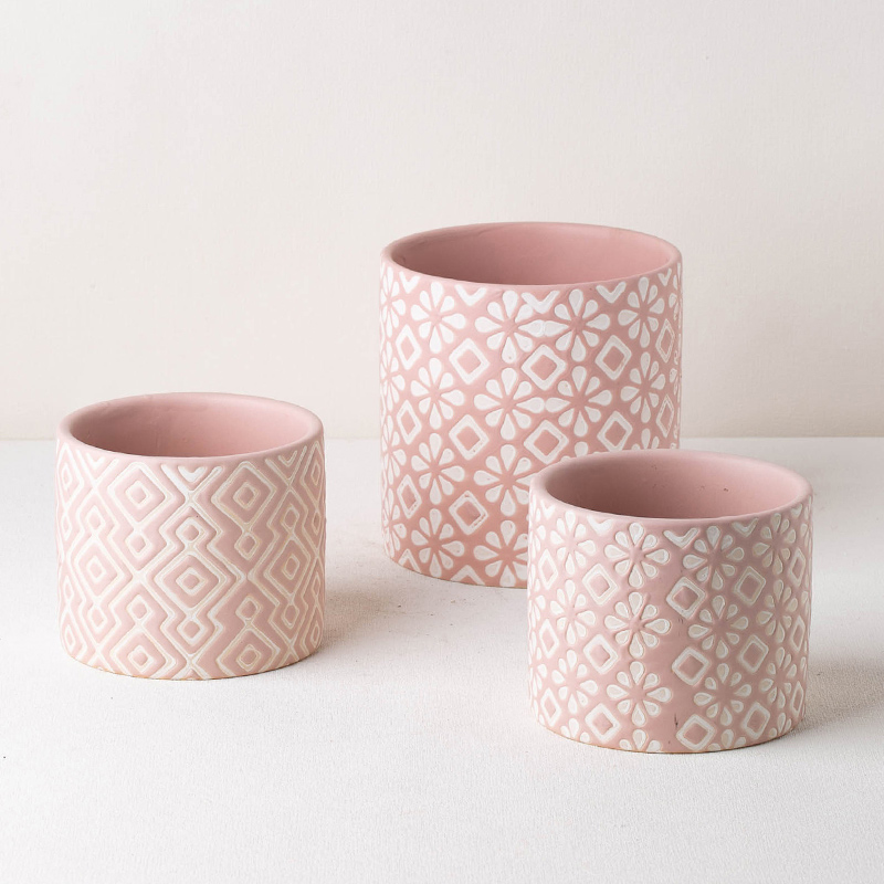 Home Decor Porcelain Ceramic Plant Pots Garden Pot Garden Flower Pots Planters