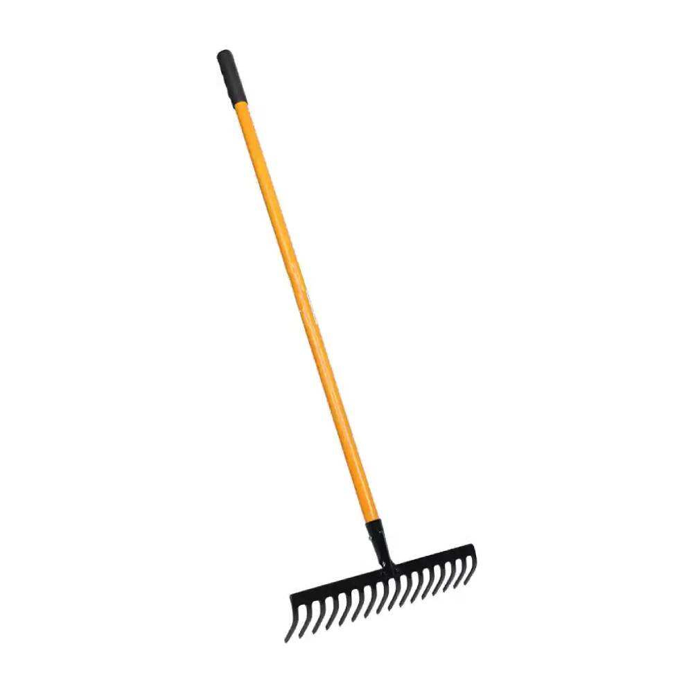 Farming Iron Rake Tools Long Wooden Handle Custom 03.jpg