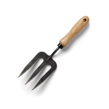 Garden Forks Stainless Steel Gardening Tool With Wooden Handle