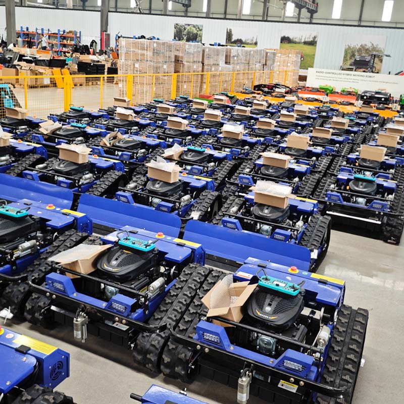 Industrial 800 1000 1200 RC Remote Control Crawler Lawn Mower