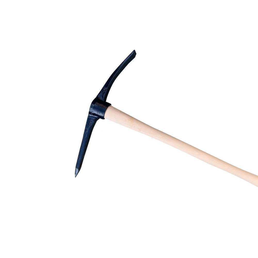 Steel Pickaxe Farming Tools Wood Handle Types With Heavy Duty
