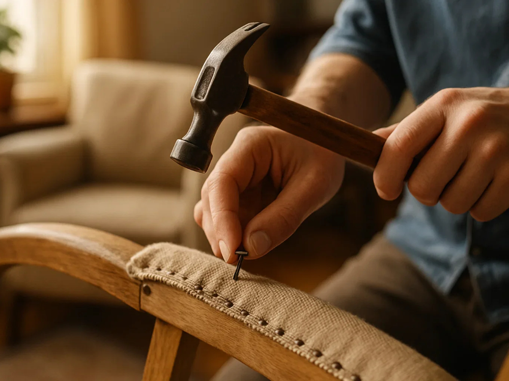 How much does the material of a hammer affect its performance?