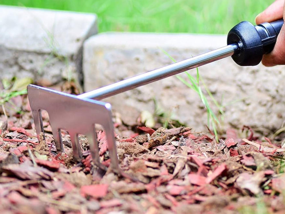 What is the difference between a garden rake and a lawn rake?