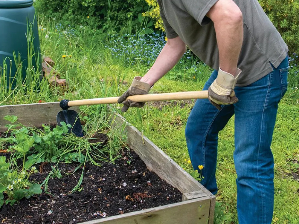 What is a digging hoe used for?