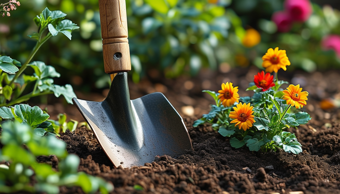 Garden Spade Shovel For Backyard Gardening Shovel