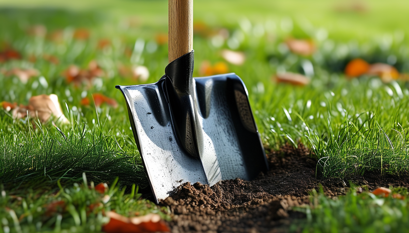 Digging Shovel For Lawn Renovation Shovel