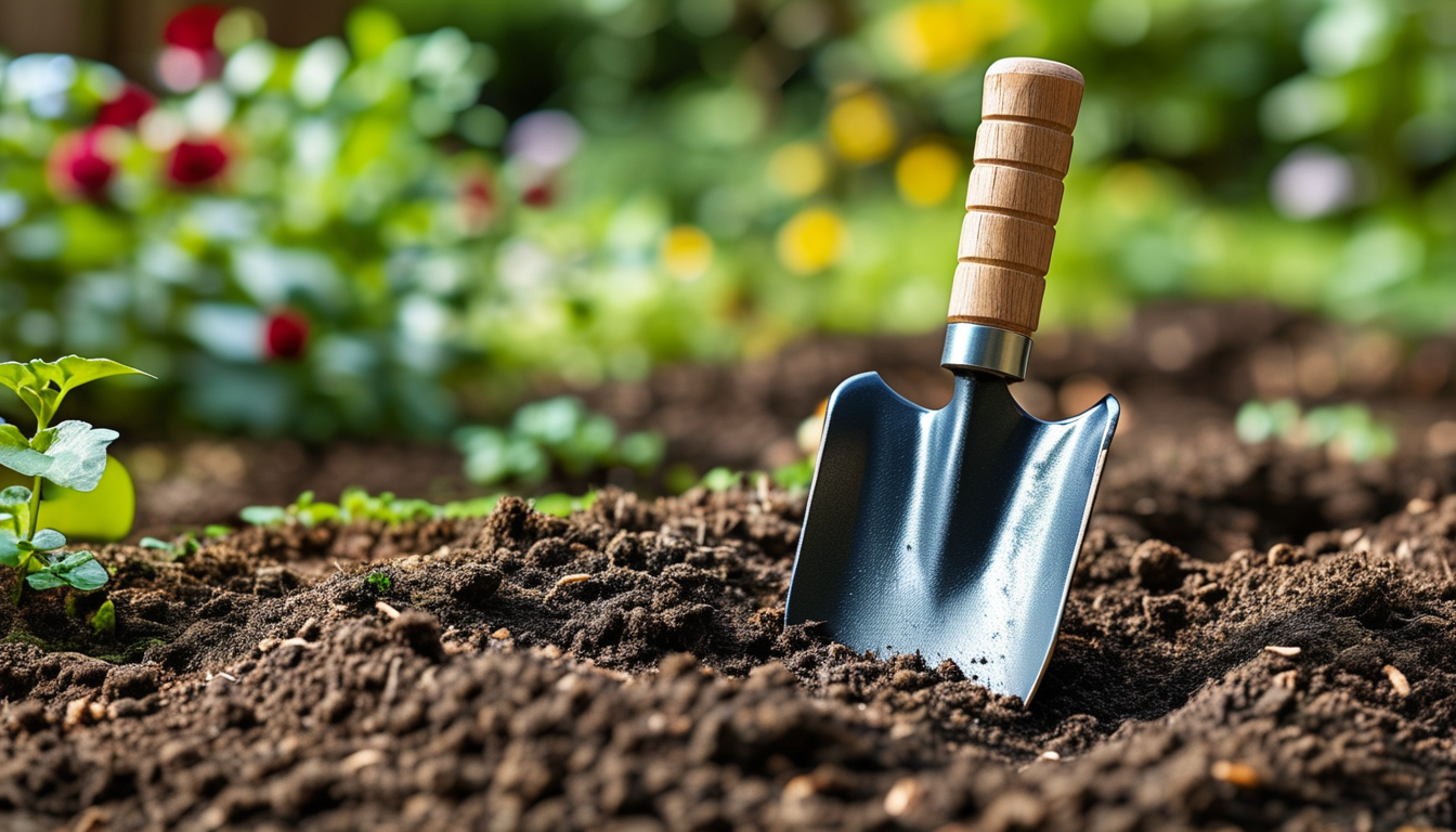 Garden Shovel Small For Garden Bed Digging Shovel