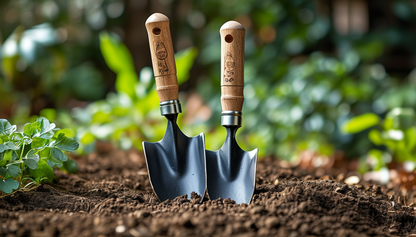 Small Hand Shovel For Garden Bed Digging Shovel