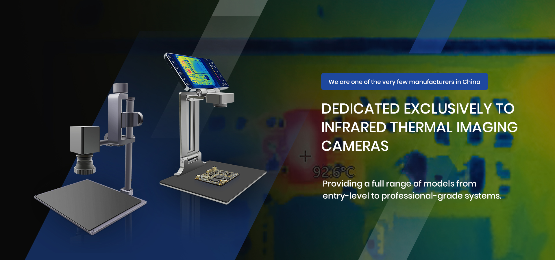 High-Precision Industrial Infrared Thermal Imaging Camera for PCB Fault Detection