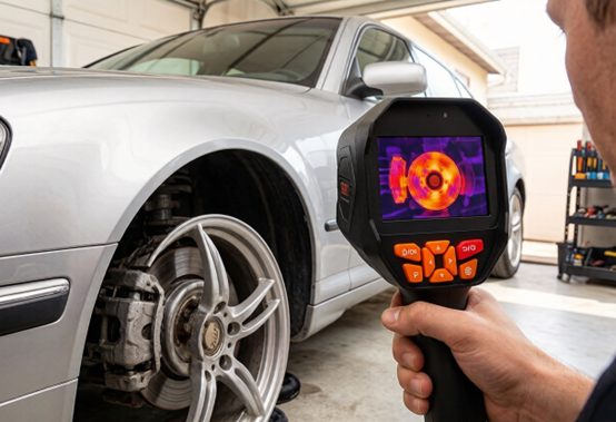 Personal Vehicle Health Check: Brake Discs, Battery, and HVAC in One Thermal Scan