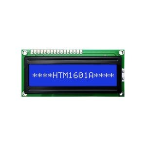 16x1 Character LCD Display Module STN(-)blue With White backlight