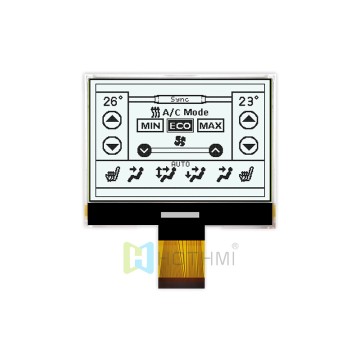 240x160 COG LCD display FSTN-Positive COG LCD display With White Backlight