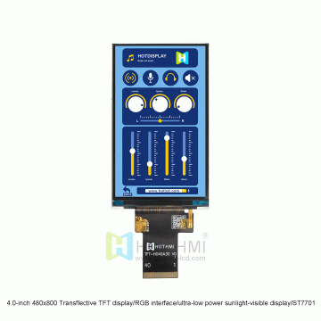 4-inch sunlight readable TFT LCD transflective LCD Display