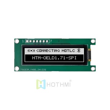 1.71 inch White Graphic OLED Module 128x32 Monochrome OLED Display SSD1312 Controller SPI Interface Arduino