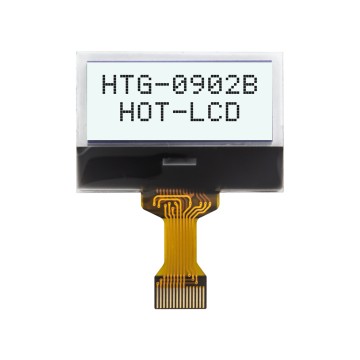 9x2 COG LCD STN transflective LCD display With Backlight