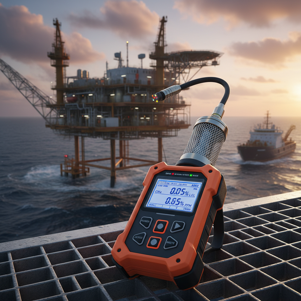 Portable Gas Leak Detector For Marine And Offshore Oil Platforms