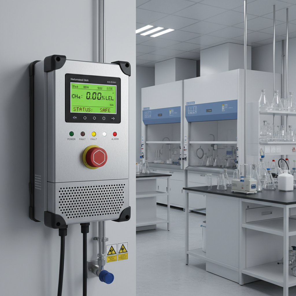 Natural Gas Detector For Chemical Manufacturing And Processing Labs
