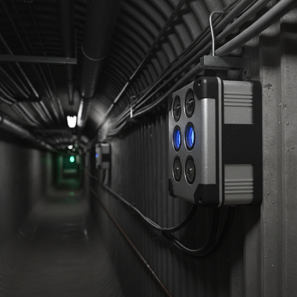 Propane Gas Leak Detector For Public Infrastructure And Utility Tunnels