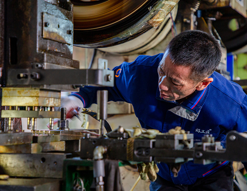 located in the Sanjiao Town of Zhongshan, specializing in hardware stamping products