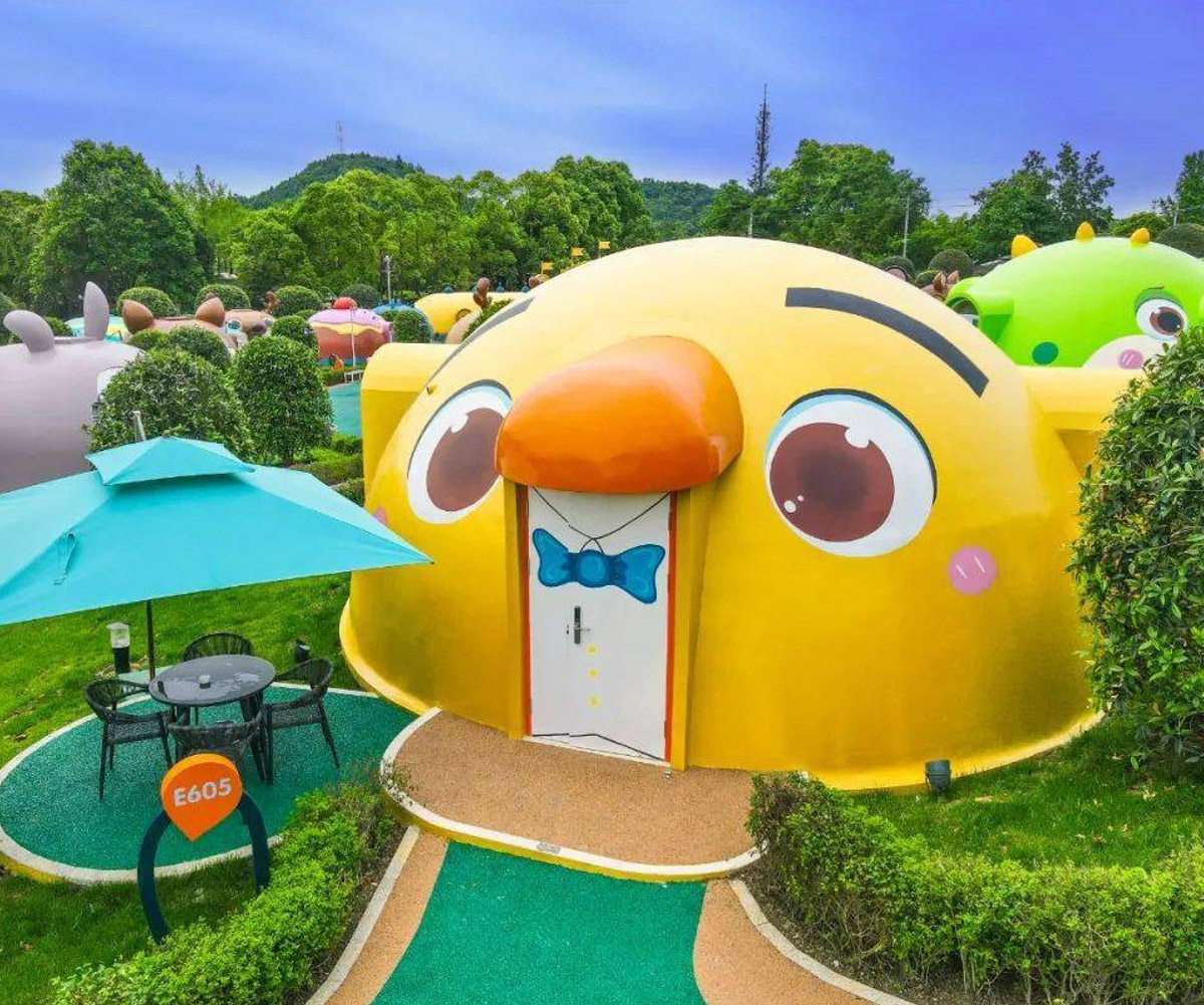 44㎡ Polystyrene Foam Eco EPS Prefab Dome (3)