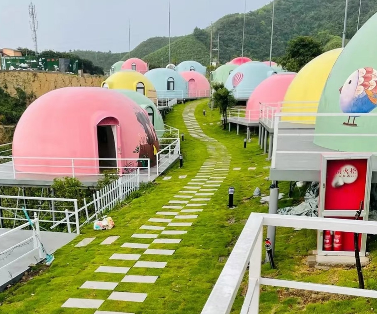 44㎡ Polystyrene Foam Eco EPS Prefab Dome (4)