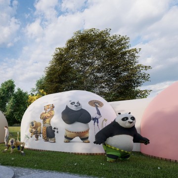 44㎡ Polystyrene Foam Eco EPS Prefab Dome